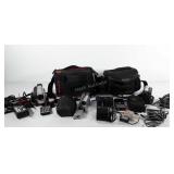 Camera group, includes JVC digital video camera