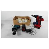 Tools/hardware, includes Skil drill, drill master