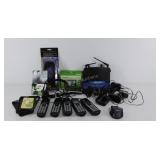 Group of small electronics, two navigation