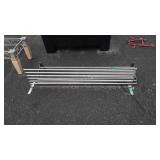 Two Stainless Railings, 4ft longx 1.5" high each