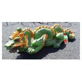 Concrete Dragon, 26" long and 8" high