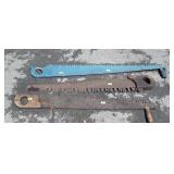 Three Early Cross Cut Saws, nice reclaim or