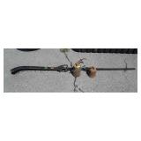 Scales, hanging weight bar with 2 Weights