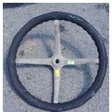 Early Automotive 18" Steering Wheel