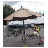 Outdoor Umbrella Umbrella with heavy metal Stand