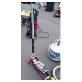 Floor Jack, nice aluminum made, 1.5 tons