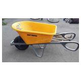 True Temper Wheel Barrow, poly tub, total control