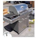 Genesis Propane Grill, 3 burner main plus side