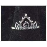 Sterling silver size 7 henna ring