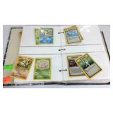 Photo album full of Pokémon cards