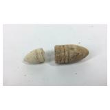 Two dug relics bullets