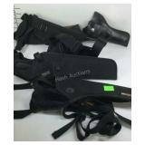 Four holsters, Kolpin size 8-10, uncle mikes