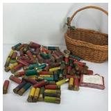 Ammo, basket full of mixed ammo 12,16,and 20ga