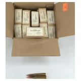 Ammo, 10 boxes of (reman) .303 cartridge MK8Z