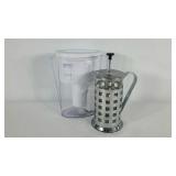Brita water pitcher with filter and 8 cup French