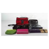 Storage bin of purses and wallets