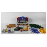 GeoTrax toy train set