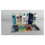 Bathroom group, includes Suave Lotion, men