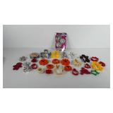 Bakeware, cookie cutters, includes people,