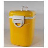 Vintage Ingrid summer yellow cooler, 16x18x9
