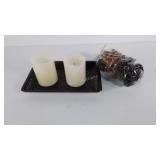 Decorative LED battery operated candles with