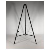 Adjustable easel, 63 inches when fully extended,