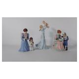 Three Lenox porcelain figurines, Bedtime Prayers,