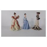 Three Lenox porcelain figurines, Tea at the Ritz,