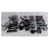 Group of new sunglasses and readers, various