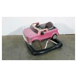 Bright Starts Ford baby walker,  front tires are