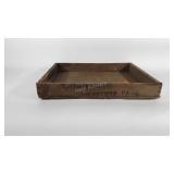 Wooden tray from Johnstown Pennsylvania, 21.5" ×