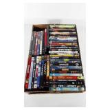 DVDs, includes Happy Feet, Shattered, Fury,