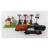 Trains, includes Lionel train cars, railroad