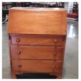 Fall Front Secretary Desk, finish condition, and