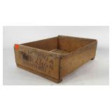 California Fruit Exchange crate, 17.5" × 13" ×