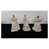 Lenox fine porcelain figures, includes Ivory