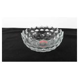 Glassware, fostoria bowl, 7.5"