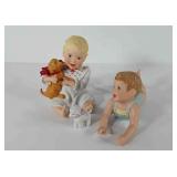 Lenox fine porcelain figures, includes Baby