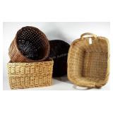 Four large baskets