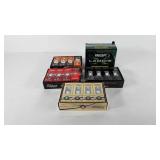 Golf balls, some new, some used, includes