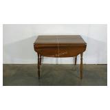 Drop leaf table, measures 52" x 36" fully