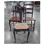 Three Mismatched Side Chair
