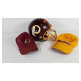 Redskins caps (need cleaning) and youth size
