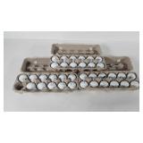 Golf balls, 35 used Titleist Velocity golf balls