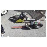 Ryobi Chainsaw, 12" bar chain needs reattached