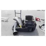 Bagger Cather System for Riding Mower, poly