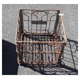 Metal dairy crate Thompson honor dairy