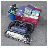 Hardware Related Items from Storage cabinet, lime