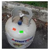 Propane tank, fills full