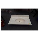 Bathroom sink top, 37"
